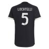 Virallinen Fanipaita Juventus Locatelli 5 Kolmas Pelipaita 2023-24 - Miesten